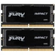 Модуль памяти Kingston Fury Impact 16 GB (2x8GB) SO-DIMM DDR5 4800 MHz (KF548S38IBK2-16) - изображение 1