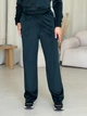 Брюки женские велюровые широкие Merlini Пецолла 600001266 L-XL Зеленые (600001266_2) - изображение 1