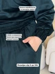 Брюки женские велюровые широкие Merlini Пецолла 600001266 4XL-5XL Зеленые (600001266_4) - изображение 5