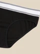 Комплект Comfort Fit Топ + трусики з м’якої бавовни Znana Mama чорний L - изображение 8