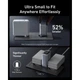 Зарядное устройство Anker GaNPrime 100W 2xUSB-C PD + 1xUSB-A Foldable Silver (A2688341) (262838) - изображение 2