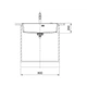Мийка кухонна Franke Maris MRG 610-72 TL чорний матовий (114.0720.007) - зображення 3