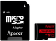 Карта памяти Apacer 256GB microSDXC class 10 UHS-I V10 A1 (AP256GMCSX10UB-R) 316467 - изображение 1