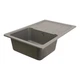 Гранитная мойка для кухни Valeso Verona 780x500 врезная, прямоугольная, серый муссон (SP000047341) - изображение 4