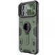 TPU+PC чохол Nillkin CamShield Armor (шторка на камеру) для Apple iPhone 15 Pro Max Зелений (ITS-00000066559_2) - зображення 5