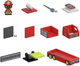 Zestaw zabawek Tile Town Fire Truck 90314 (630996820810) - obraz 9