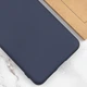 Чехол TPU GETMAN Liquid Silk Full Camera для Xiaomi Redmi Note 13 4G Синий / Midnight Blue - изображение 2
