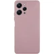 Чохол TPU GETMAN Liquid Silk Full Camera для Xiaomi Redmi 12 Рожевий / Pink Sand - зображення 1
