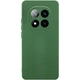 Чохол TPU GETMAN Liquid Silk Full Camera для Xiaomi Redmi Note 14 Pro+ 5G Зелений / Dark green - зображення 1