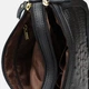 Женская кожаная сумка Borsa Leather K1211-black 4550620 - изображение 5