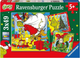 Пазл Ravensburger Disney Грінч 3 x 49 елементів 12004067 (4005555040675) - зображення 1