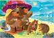 Пазл Ravensburger Ведмедики на канікулах 2 x 24 елементи 12004046 (4005555040460) - зображення 4