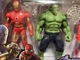 Набор фигурок Marvel Avengers Танос/Человек Паук/Халк/Капитан Америка/Железный человек 19 см - изображение 3