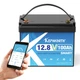 Акумулятор Kepworth LiFePO4 12V 100Ah 1280W MINI Smart Bluetooth (літій залізо фосфатний АКБ з BMS) - зображення 1