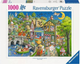 Пазл Ravensburger Mother Gooseoville 1000 елементів 12001352 (4005555013525) - зображення 1