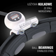 Zestaw HMS Hula hop magnetyczny HHM15 z licznikiem czarny + pas wyszczuplający BR163 czerwony (5907695511864) - obraz 9