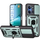 Чехол Fiji Camera Defence для Xiaomi Redmi 15C бампер с защитой камеры и подставкой Green - изображение 1