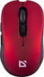Миша Defender Gassa MM-105 Red (52103) (7191278) - изображение 1