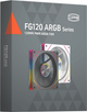 Кулер для корпуса реверсный PcCooler FG120R ARGB BK черный (6940526108627) - изображение 6