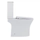 Унітаз компакт Qtap Presto безобідковий з сідінням Soft close QT24221217AW - изображение 3