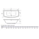 Ванна акрилова Radaway TILIA 190x90 + ніжки (WA1 03 190x090U) - изображение 4