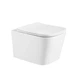 Унітаз підвісний Qtap Crow безобідковий з сідінням Soft close (QT05335171W) - изображение 1