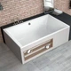 Ванна акрилова Radaway ITEA Lux 190x120 з ніжками + сифон R135L (WA1 29 190x120U) - изображение 3