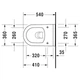 Унітаз підвісний Duravit Rimless Starck 3 з кришкою SoftClose (45270900A1) - изображение 3