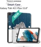 Чехол для планшета Samsung Galaxy Tab A11 Plus SM-X236B 11" BeCover Smart Case Good Night (BC_713999) - изображение 6