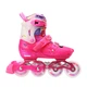 Детские раздвижные ролики Flying Eagle L8 Lumafly 32-36 EU Pink - изображение 3