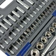 Набор инструментов профессиональный Haisser Black 1/4" и 1/2" 94 ед. 70254 (BP137501) - изображение 14