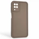 Чехол силиконовый Soft Touch для Samsung Galaxy A12 (SM-A127F) коричневый (Полная защита камеры) - изображение 1