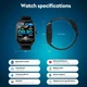 Смарт годинник жіночий AOLON Gold вигнутий екран 2.5D Bluetooth дзвінки, спортивні режими. - изображение 5