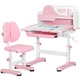 Комплект меблів (стіл + стільчик + полиця) Mealux Wave Pink (арт. BD-31 PN) - изображение 1