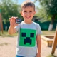 Брелок BauTech компас пиксельный в стиле Minecraft Разноцветный (1016-390-00) - изображение 2