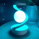 Светильник настольный BauTech с крутящимся 3D-шаром и функцией беспроводной зарядки 15W Белый (1015-969-01) - изображение 6