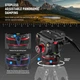 Профессиональный видеоштатив трипод для съемки с жидкостной головкой NEEWER TP75 (89–189 см, грузоподъемность 10кг, панорамирование 360) - изображение 5