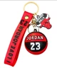 Брелок для ключей Баскетбольный мяч Джордан JORDAN 23 Чемпионат мира по баскетболу Chicago Bulls Красный - изображение 7
