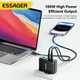 Мощное Зарядное Устройство 100W Essager GaN2 Pro QC PD 20V 5A Зарядка 100 Вт Блок зарядки Type C и кабель в подарок - изображение 6