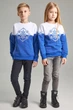 Різдвяний світшот для хлопчика Blue 92 UKRS-6619 UkrGlamour - изображение 6