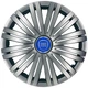 Автомобильные колпаки на колеса FIAT BLUE R16 №422 SJS серебристые комплект 4шт TR0059211 - изображение 1