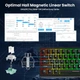 Ігрова Клавіатура ATTACK SHARK X68 HE Black Магнітні світчі. Дротова 8000Hz/s. RGB Підсвічування, 68 keys, Switch 0.1mm. Rapid Trigger - зображення 8