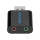 Звукова плата Vention Audio USB 2х3,5mm jack Metal (VAB-S17-B) - зображення 4
