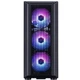 Корпус для ПК 1stPlayer H6-BK-4F7 без БП Black (H6-BK-4F7) - изображение 2