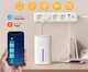 Розумний подовжувач MIUCDA для бездротової мережі з 4 розетками 10 A, 1 USB та 2 портами Type-C 1,5 м - зображення 3
