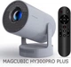Смарт проектор Magcubic HY300 PRO PLUS Android 11 4K WiFi6 1280*720P Grey з динаміком - изображение 1