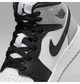 Кросівки дитячі Jordan 1 Mid Bg Black/White 37.5 Чорний DQ8423-101 - зображення 7