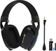 Бездротові навушники Attack Shark L90 Black BT/2.4G - изображение 1