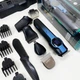 Набор для стрижки VGR V-173 BLUE 13 в 1 - изображение 5