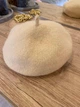 Берет для дічинки Бежевий 55-58 (2085) - изображение 2